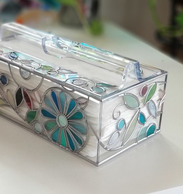 訂購 Urizun no Utage 玻璃藝術紙巾盒