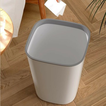 垃圾桶家用大號容量客廳廁所衛生間臥室廚房宿舍辦公室壓圈紙簍/收納桶/垃圾桶/塑料桶