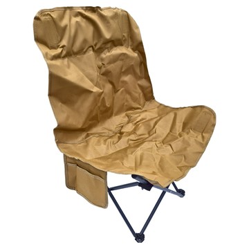 MICHAEL FITNESS 麥克健身 三檔可調節高背月亮椅  卡其色  1個