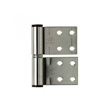 白鐵塑鋼門鉸鍊 3"X2mm 白鐵心