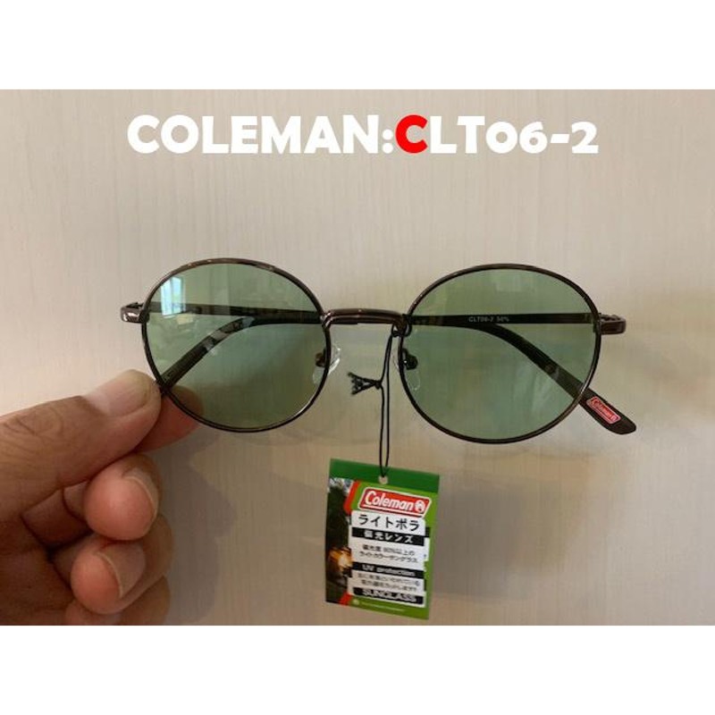 COLEMAN コールマン CLT06-1 CLT06-2 CLT06-3 CLT06-4 偏光 サングラス 男女兼用 おしゃれ 薄い色 人気  LINEショッピング