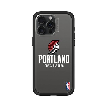 iPhone 15 Pro Max Mod NX 黑 - NBA - Logo-波特蘭拓荒者 Portland Trail Blazers - Light