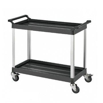 康得倫KTL 兩層大型手推工作車 黑色 /台 WH-909G【APP滿額下單10%點數(單一帳號最高5000點)】1/31止