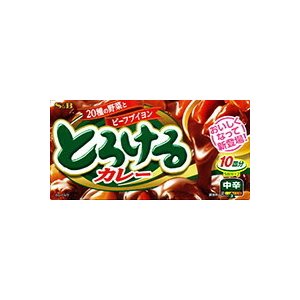 (エスビー食品 S＆B とろけるカレー中辛１８０Ｇ×10個