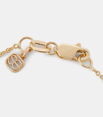 Sydney Evan Nautilus Shell 14kt gold pendant necklace with diamonds