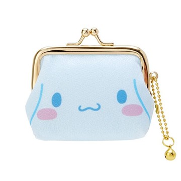 【震撼精品百貨】大耳狗_Cinnamoroll~Sanrio 大耳狗喜拿迷你口金零錢包-臉*76055