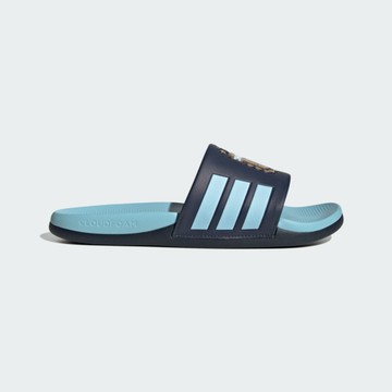 Adidas 愛迪達 Adilette CMFT AFA [JS4974] 男女 拖鞋 冰藍 黑 阿根廷 世界盃