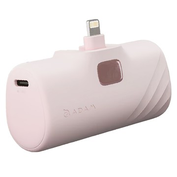 ADAM elements 亞果元素 GRAVITY F5C LED 顯示口袋型行動電源 USB-C  5000mAh  PD 20W 快充  粉色