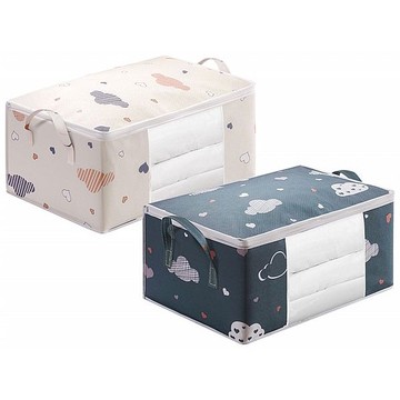 手提棉被防塵收納袋(大號)1入 款式可選【小三美日】DS013975 秋冬 換季