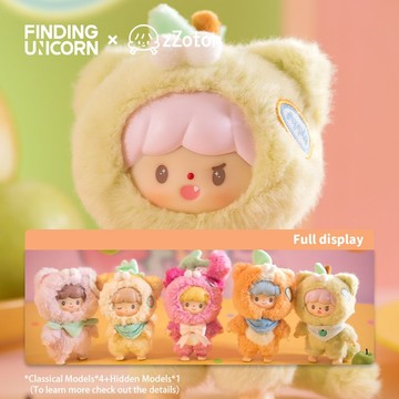 FINDINGUNICORN尋找獨角獸-卓大王水果派對系列搪跤毛絨盲盒