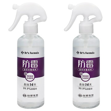 台塑生醫 Dr's Formula 超效防霉噴霧 255g  2罐