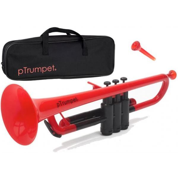 管楽器　プラスチック　Pトランペット　PINSTRUMENTS　離島不可　red　PTRUMPET1R　trumpet　北海道　レッド　トランペット　pTrumpet　B♭　沖縄　LINEショッピング