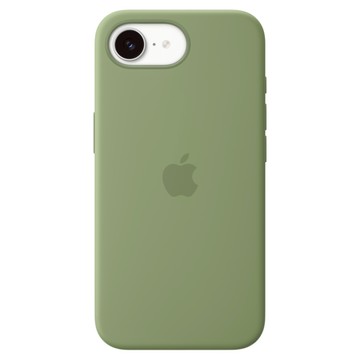 Apple 2026 iPhone 17 系列 MagSafe 矽膠保護殼  淡青苔色  iPhone 17e