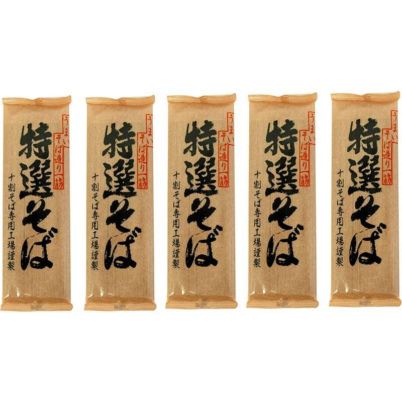 遁所食品 特選そば 200g×5個 JAN:4951070001038