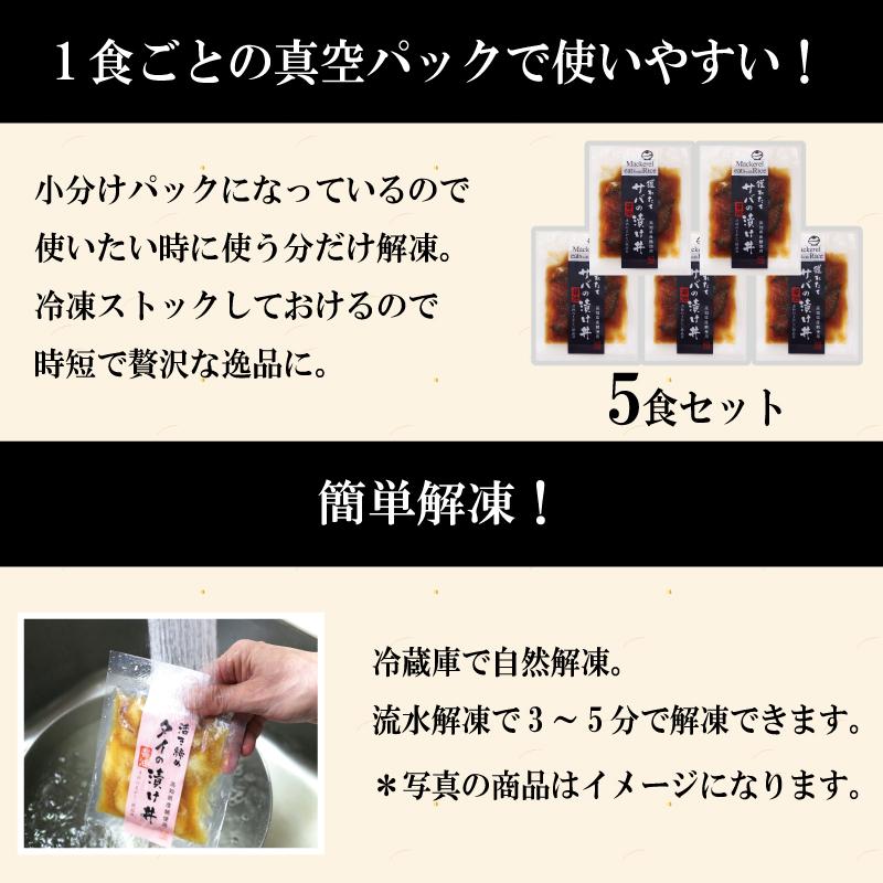 海鮮丼 セット 海鮮丼の具 5袋詰合せ 国産 サバの醤油漬け丼 ギフト サバ 鯖 高知 海鮮茶漬け お茶漬け 海鮮グルメ 魚漬け丼 送料無料 お祝い 内祝い お歳暮