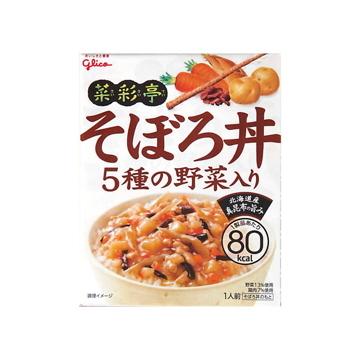 江崎グリコ グリコ  菜彩亭  そぼろ丼  140g  x  10