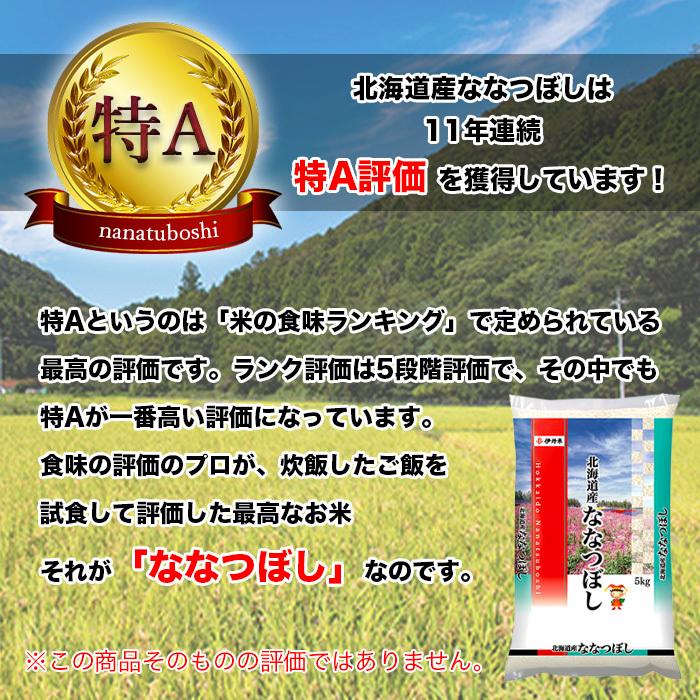 ななつぼし 10kg 5kg×2 令和4年産 北海道産 米 お米 白米 おこめ 精米 単一原料米 ブランド米 10キロ   国内産 国産