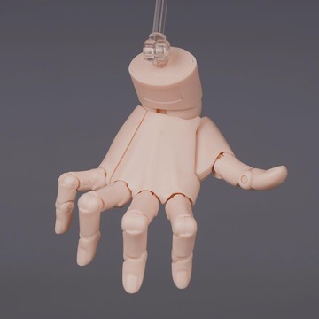臺灣出貨 超可動素描模型美術生必備畫畫神器1/2手掌模型關節可動送支架
