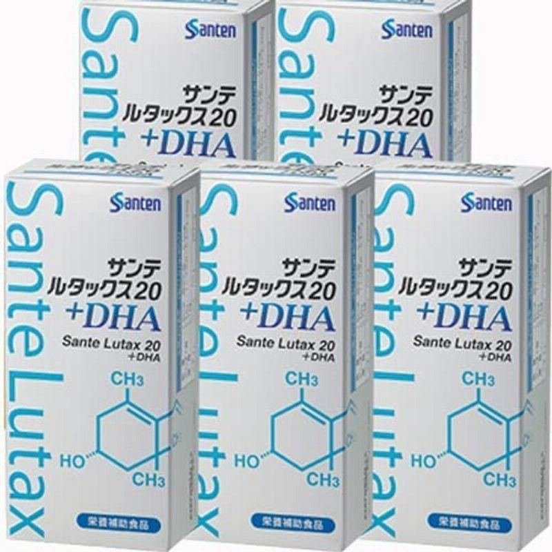 2021年新作 サンテ ルタックス20 ＤＨＡ ルテイン含有食品 60粒×3個 サンテルタックス wh1350.at