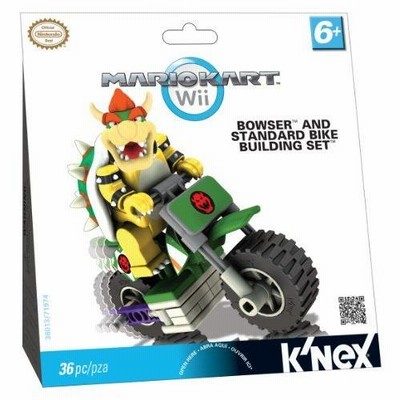 K'NEX マリオカートWii ヨッシーとバイクセット 33個 K`NEX/マリオ