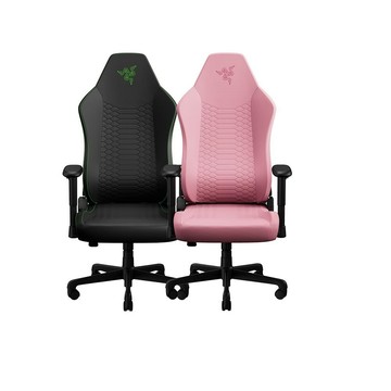 RAZER Iskur V2 X NewGen 電競椅 黑綠 抗剝落材質 內建腰部支撐 散熱泡棉坐墊