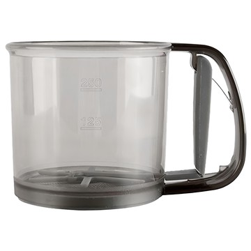 OMORY PP半自動麵粉篩  杯身11 x 11cm 把手10 x 5.5cm  1個