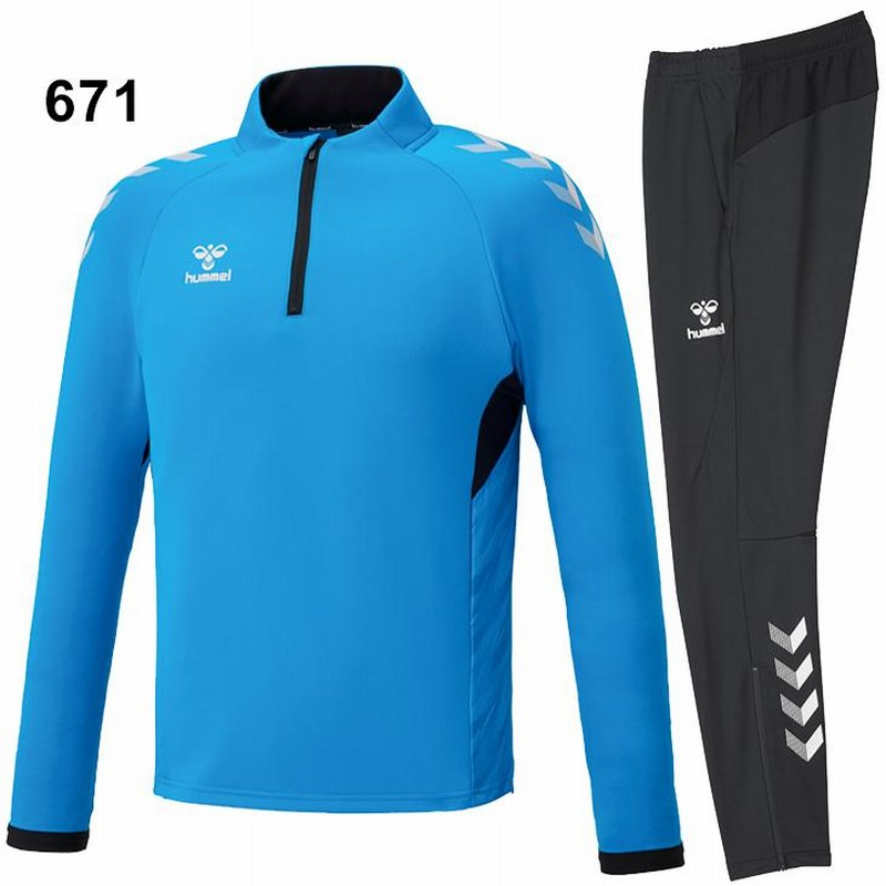 ガンバ大阪 pro トレーニング ハーフジップアップウェア hummel ピステ