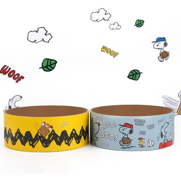 peanuts史努比圓形貓抓板附贈替換抓板*1 (貓抓板 貓咪用品)