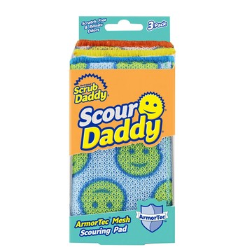 Scrub Daddy 硬漢老哥菜瓜布-彩色3入