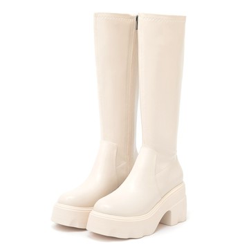 D+AF 演唱會必備9.5cm輕量厚底瘦瘦長靴