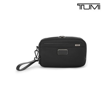 TUMI Alpha 彈道尼龍休閒手拿包 - 黑