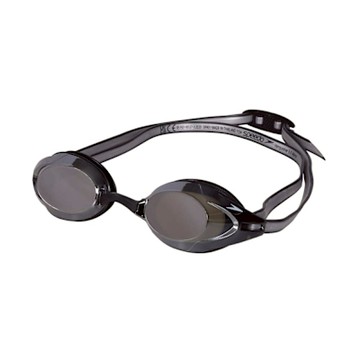 SPEEDO VANQUISHER 3.0 成人競技泳鏡-抗UV防霧 游泳 SD800473409951 黑鐵灰銀