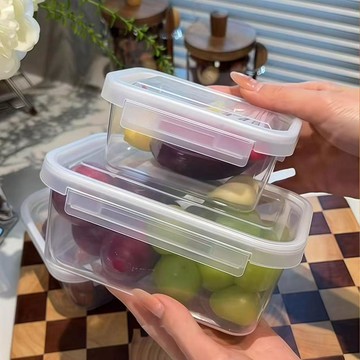 🌟臺灣出貨🌟翻蓋保鮮盒翻蓋式冰箱肉類冷凍盒食品級密封保鮮盒帶蓋可微波冷藏 保鮮盒 翻蓋保鮮盒 密封保鮮盒 冰箱收納盒