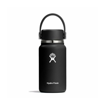 【線上體育】HYDRO FLASK 200ml 迷你真空保溫鋼瓶 時尚黑