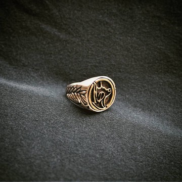 杜賓印記 穗的 925銀戒