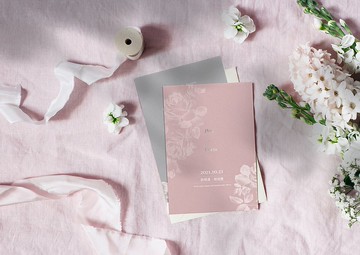 W&W婚卡盛宴-花園no.3喜帖