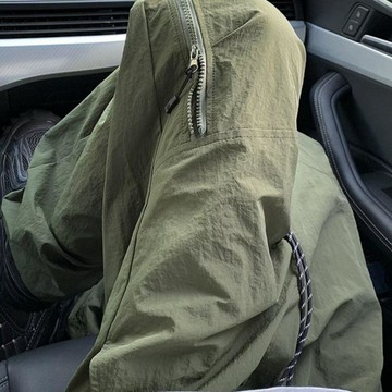 傘兵褲 速干工裝褲 冰絲速幹機能傘兵工裝褲男夏季美式高街潮牌寬鬆直筒闊腿休閒褲子0717