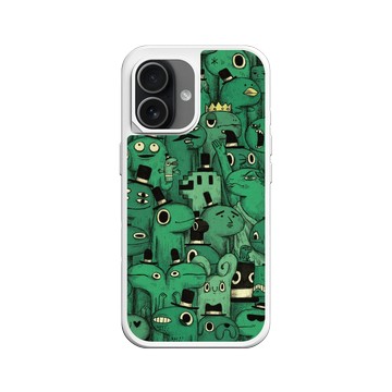 iPhone 17 SolidX 白 - 怪奇事物所 Incrediville - 所長密集恐懼症