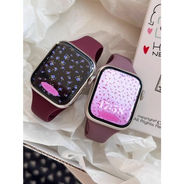 《台灣出貨》適用 APPLE WATCH 新色系小蠻腰錶帶 硅膠錶帶 S11 S10 SE 46mm 45mm 女士錶帶