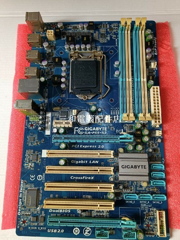 技嘉GA-P55-S3 USB3L UD3L 主板 1156 插槽 4 PCI 插槽 獨立顯卡大板【三和電腦配件店】