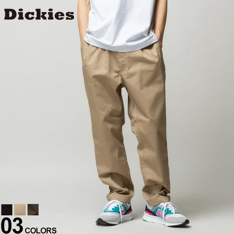 ディッキーズ パンツ Dickies ボトムス ツイル 無地 テーパード イージーパンツ 21103780 通販 LINEポイント最大0.5%GET  | LINEショッピング