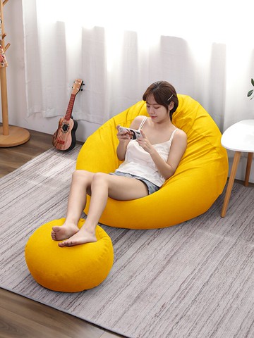 免運 快速出貨 耐樸懶人沙發豆袋榻榻米單人小戶型創意網紅小沙發臥室陽臺懶人椅