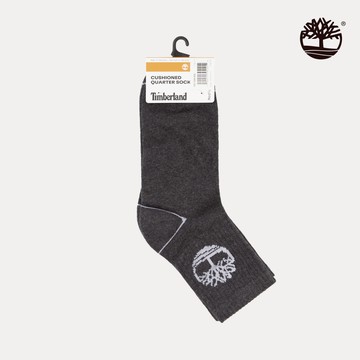 Timberland 中性灰色短筒襪|A2Q4KU14
