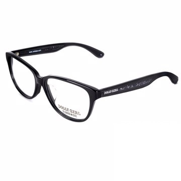 Anna Sui安娜蘇日本Dolly Girl系列光學眼鏡水鑽百搭款•黑【DG509001】