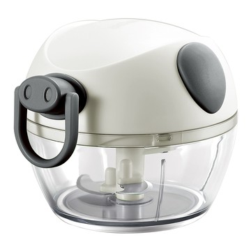 Quasi 帕可茱食材切碎器 手動迷你料理工具  170ml  1個  白色