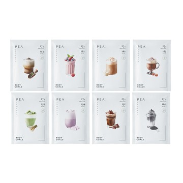 Body Goals 豌豆蛋白飲Pro(口味任選) 12包組(40g/包)