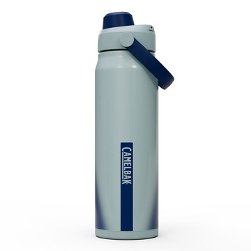 【墾趣】CAMELBAK 750ml Chug 不鏽鋼彈蓋運動保溫瓶(保冰) 晨霧藍