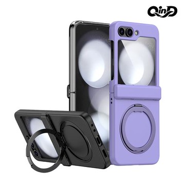 QinD SAMSUNG 三星 Z Flip 6 5G 旋轉磁吸支點殼