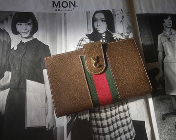 【老時光 OLD-TIME】早期二手包義大利品牌中皮夾