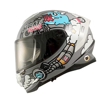 Nikko N806 / N-806 安全帽 急速咖波 聯名款 獨家灰色款 浮動式鏡座 全罩 排扣 內藏墨鏡